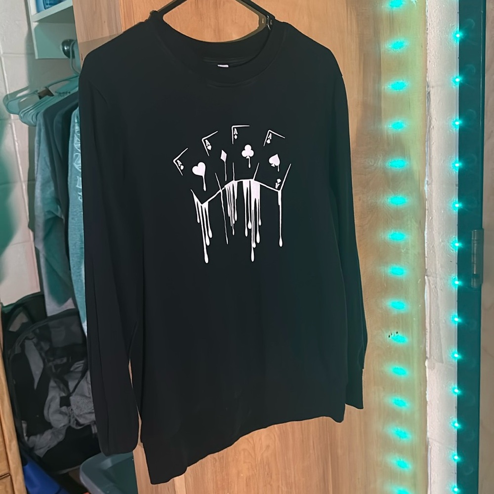 Black Cards Sweater